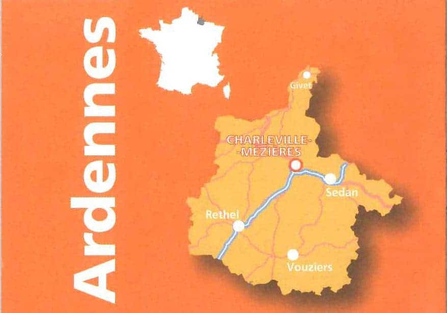 Carte Ign Charleville Mezieres Sedan Val D Ardenne Boutique De Produits De Terroir