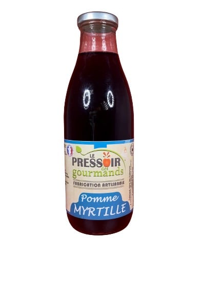 jus de pomme myrtille 1 l Jus