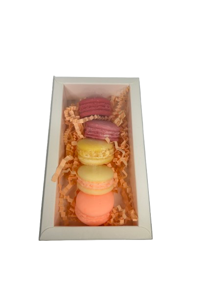 macarons à brûler fruités