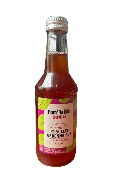 jus de pomme raisin bio